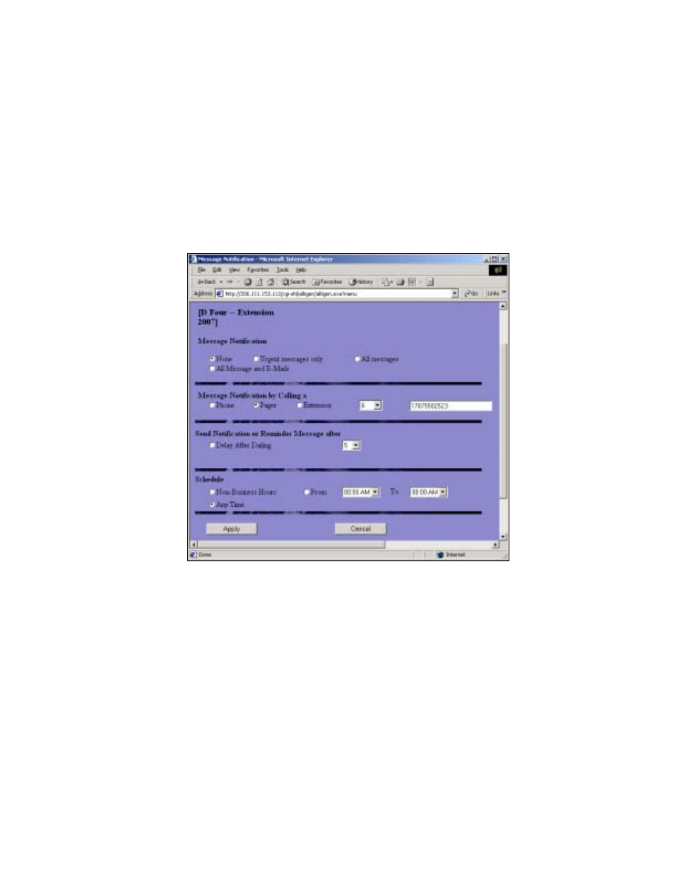 Message notification | AltiGen comm AltiServ TM 4.5 User Manual | Page 61 / 63