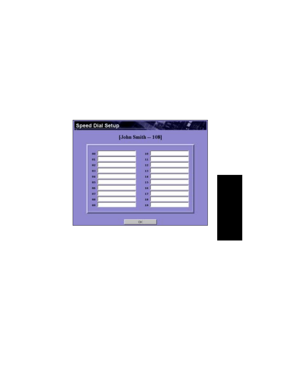 Station speed dialing setup | AltiGen comm AltiServ TM 4.5 User Manual | Page 62 / 63