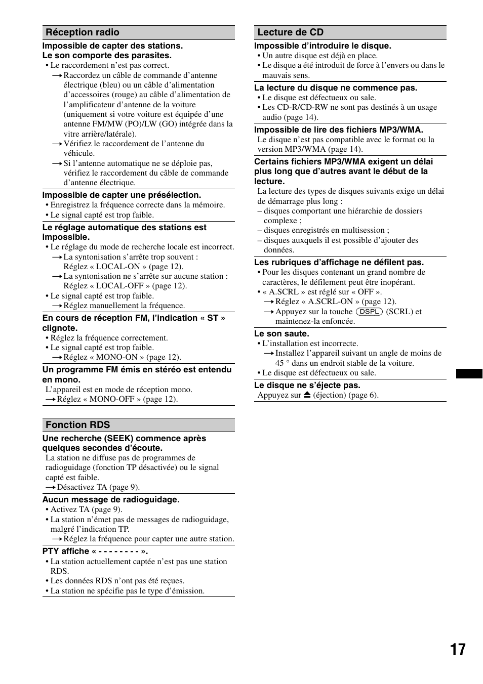 Sony CDX-GT29 User Manual | Page 51 / 92