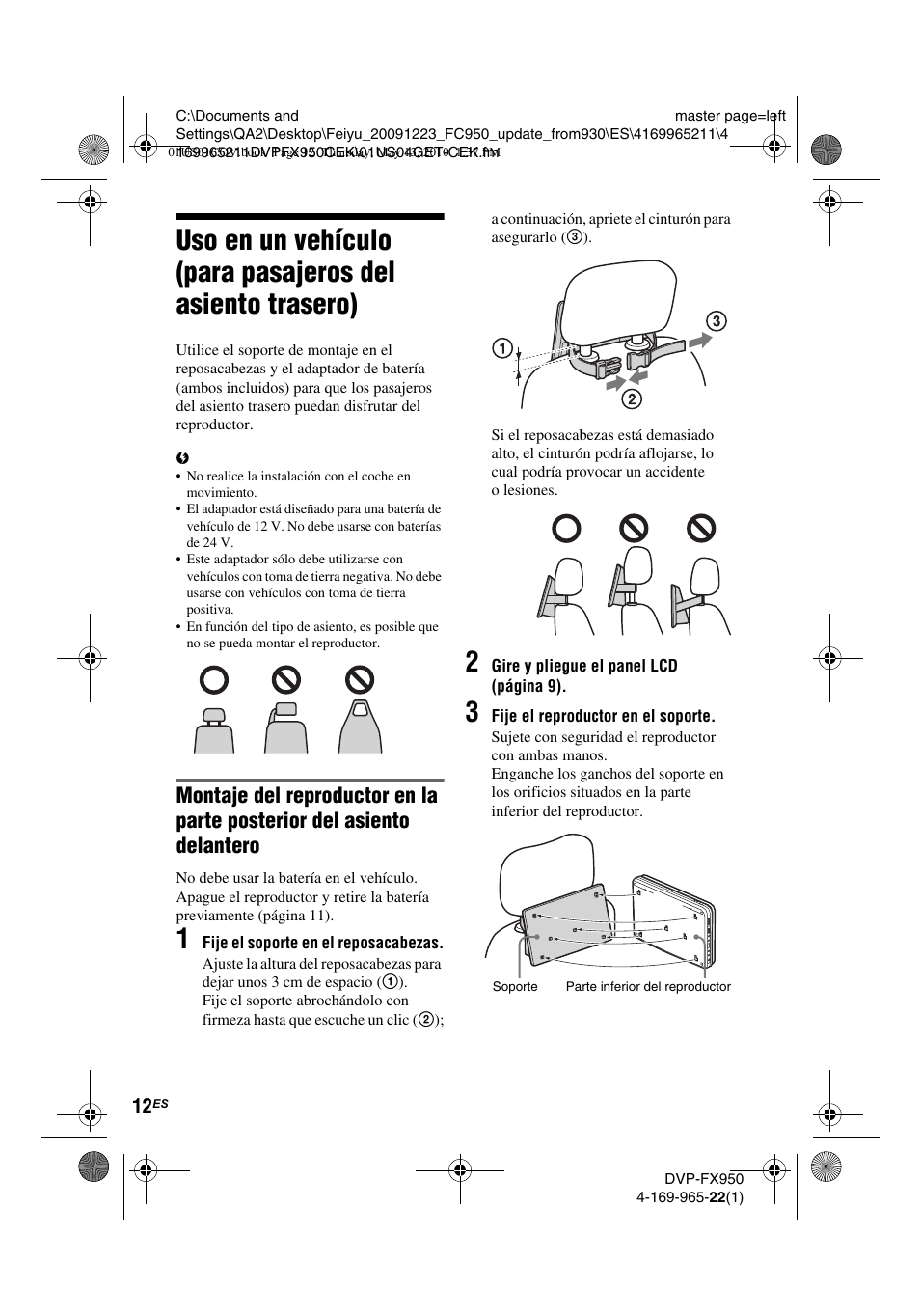 Sony DVP-FX950 User Manual | Page 116 / 216