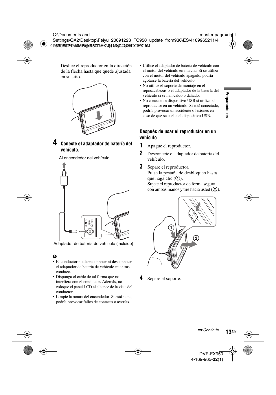 Sony DVP-FX950 User Manual | Page 117 / 216