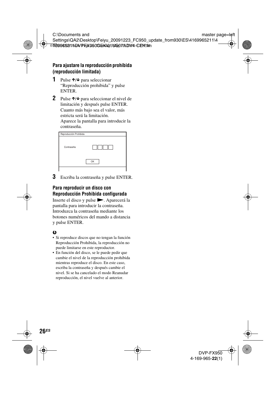 Sony DVP-FX950 User Manual | Page 130 / 216
