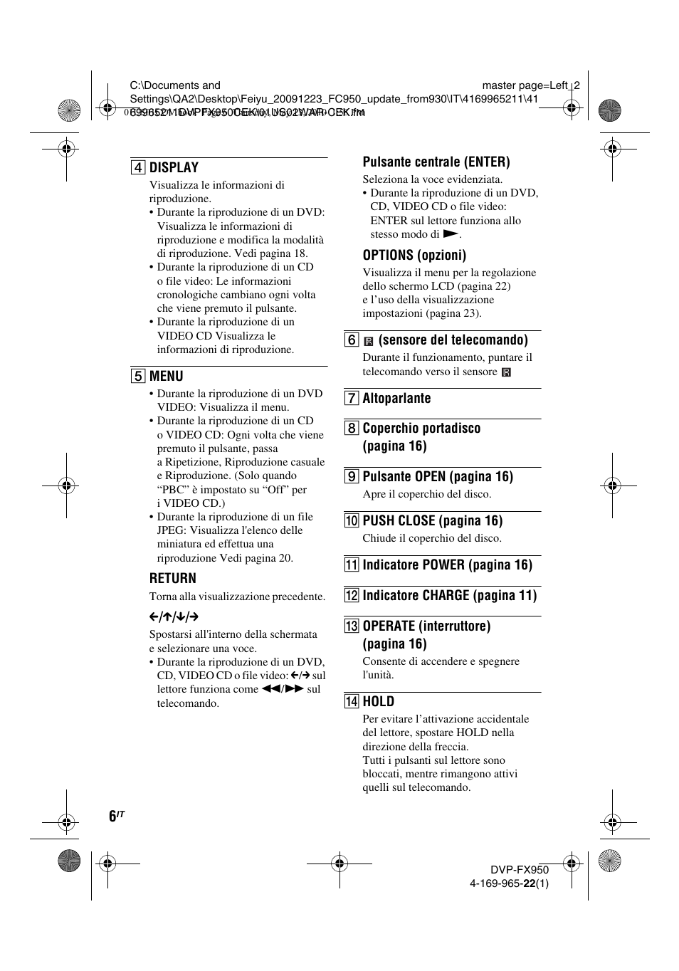 Sony DVP-FX950 User Manual | Page 146 / 216