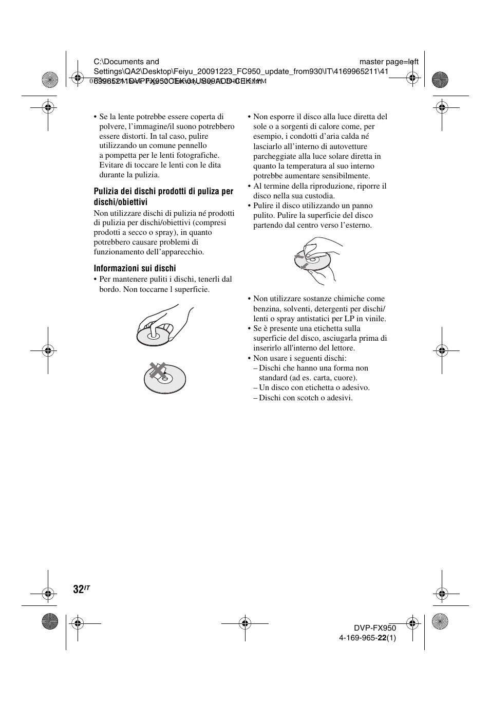 Sony DVP-FX950 User Manual | Page 172 / 216