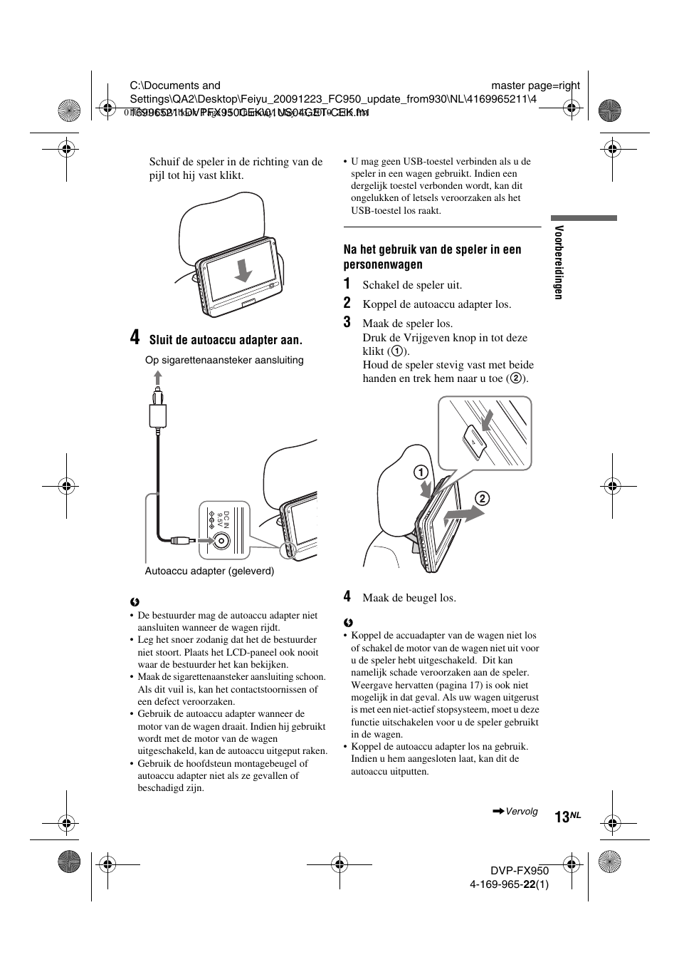 Sony DVP-FX950 User Manual | Page 189 / 216