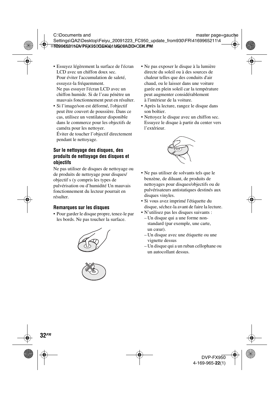 Sony DVP-FX950 User Manual | Page 64 / 216