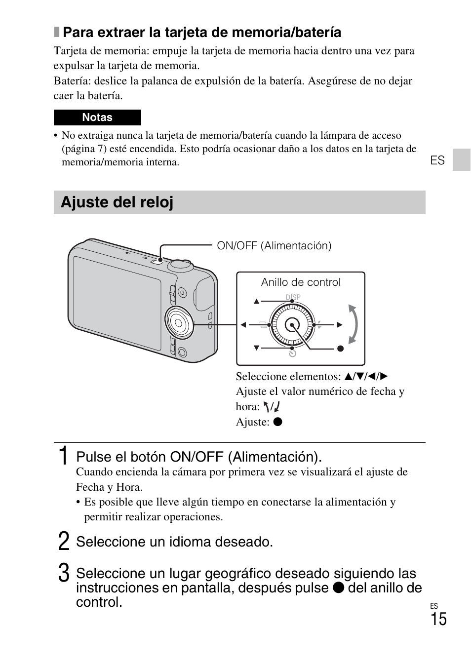 Ajuste del reloj | Sony DSC-WX60 User Manual | Page 119 / 611