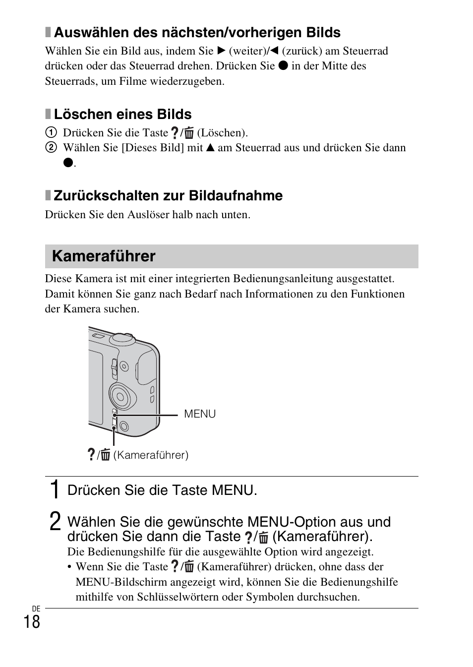 Kameraführer | Sony DSC-WX60 User Manual | Page 192 / 611