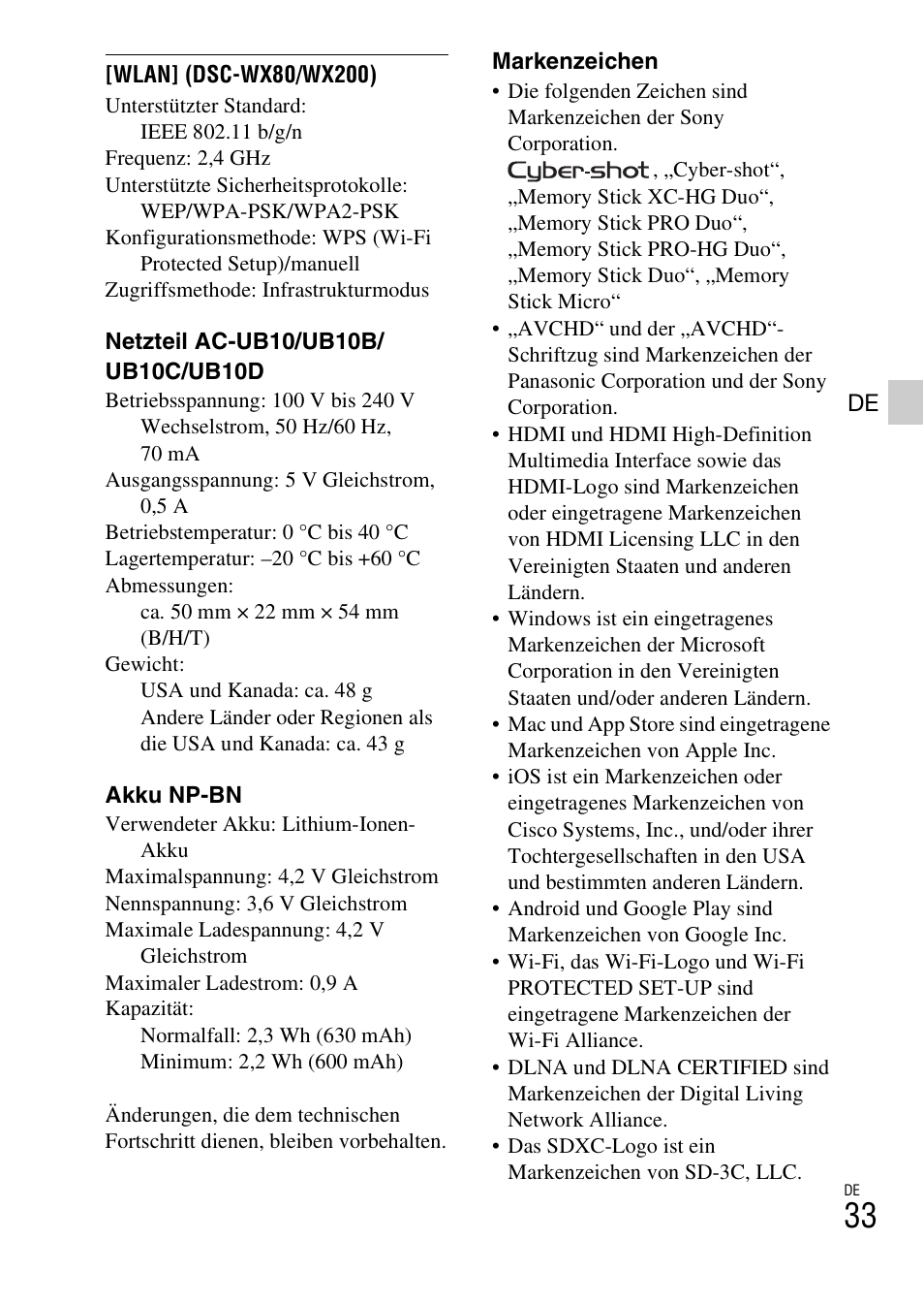 Sony DSC-WX60 User Manual | Page 207 / 611