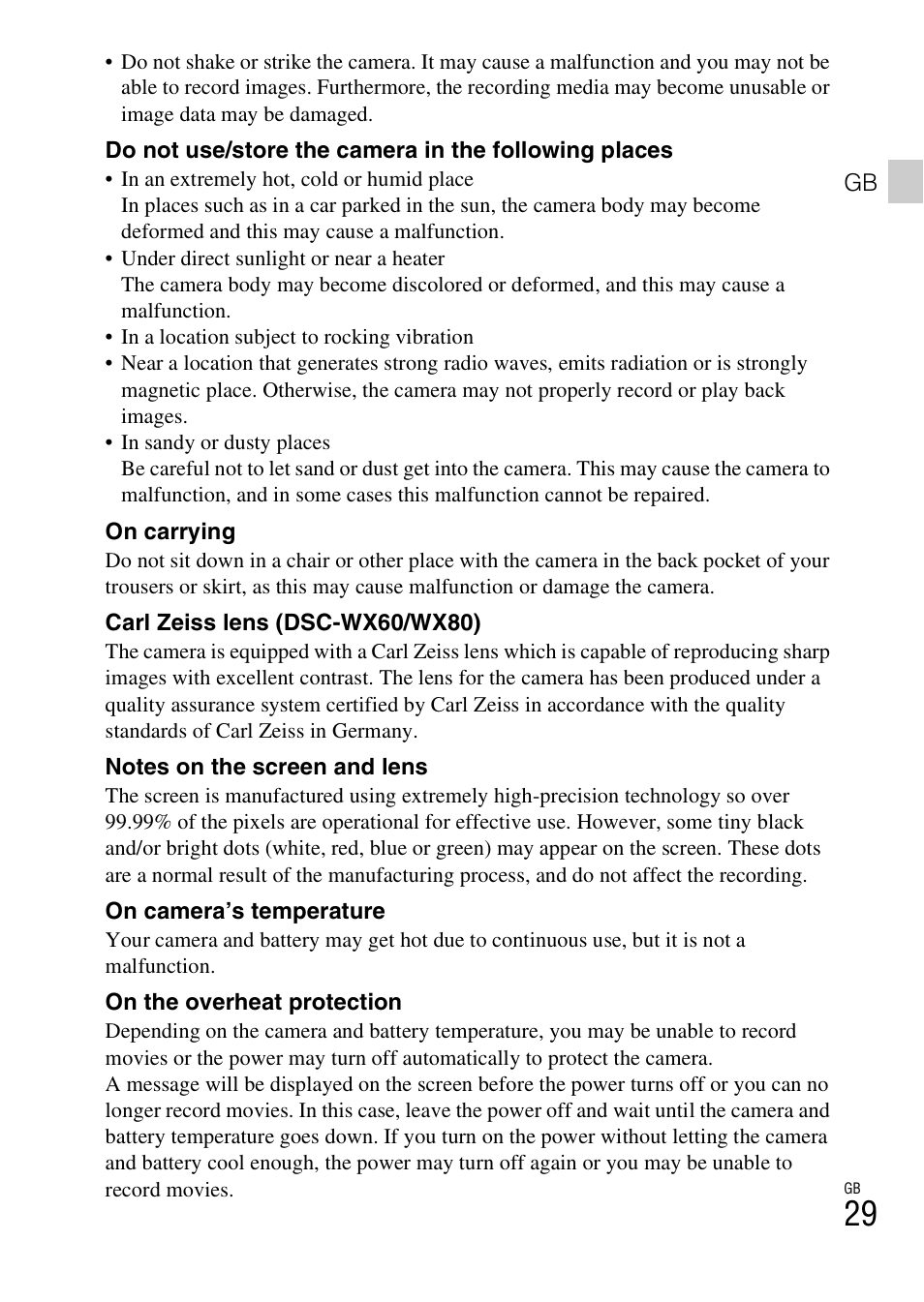 Sony DSC-WX60 User Manual | Page 29 / 611
