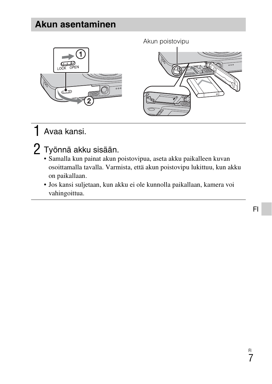 Akun asentaminen | Sony DSC-WX60 User Manual | Page 417 / 611