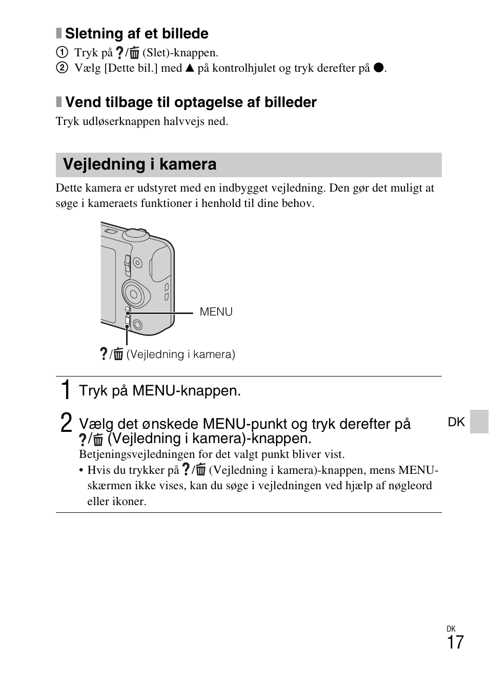 Vejledning i kamera | Sony DSC-WX60 User Manual | Page 489 / 611