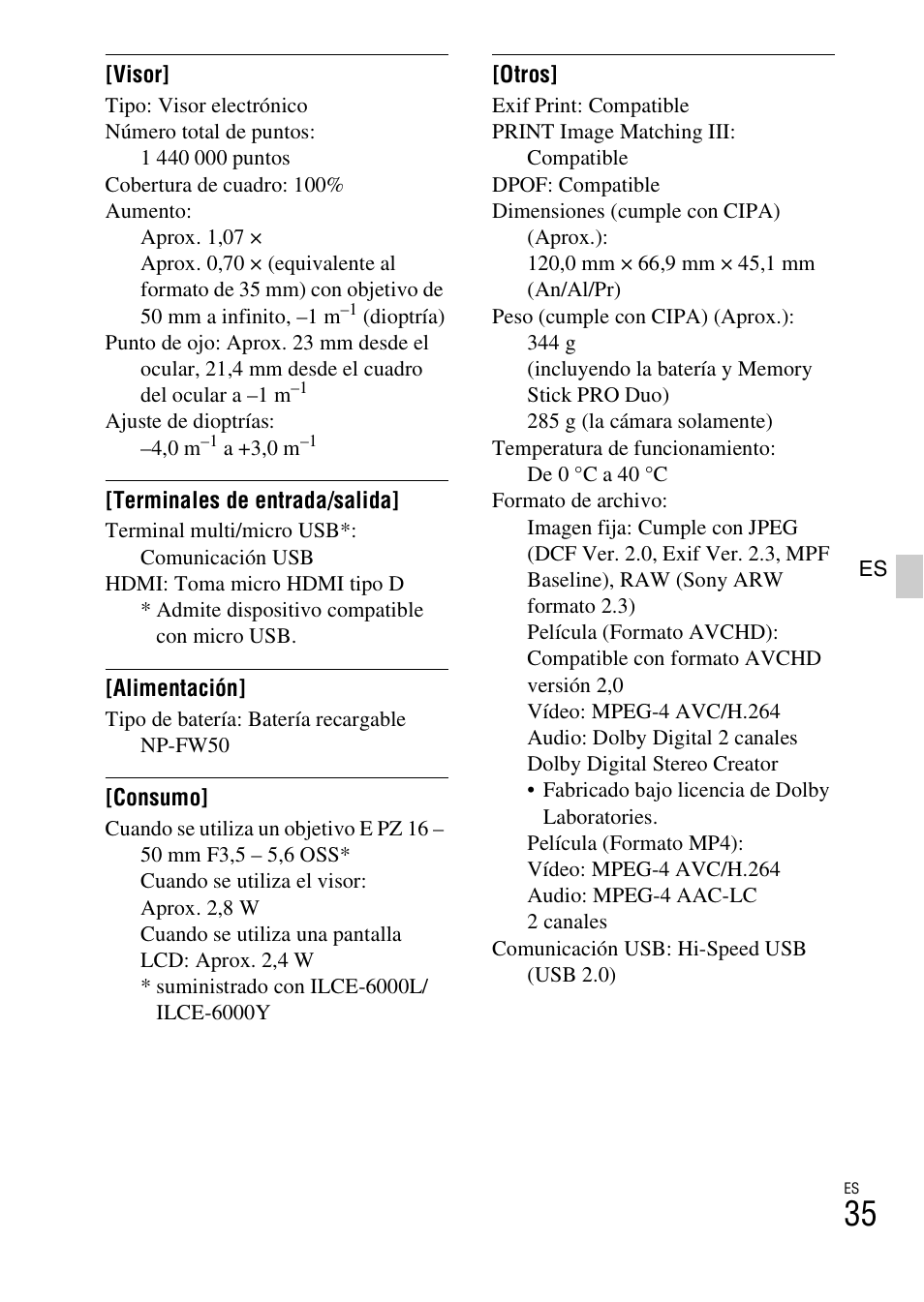 Sony ILCE-6000L User Manual | Page 149 / 519