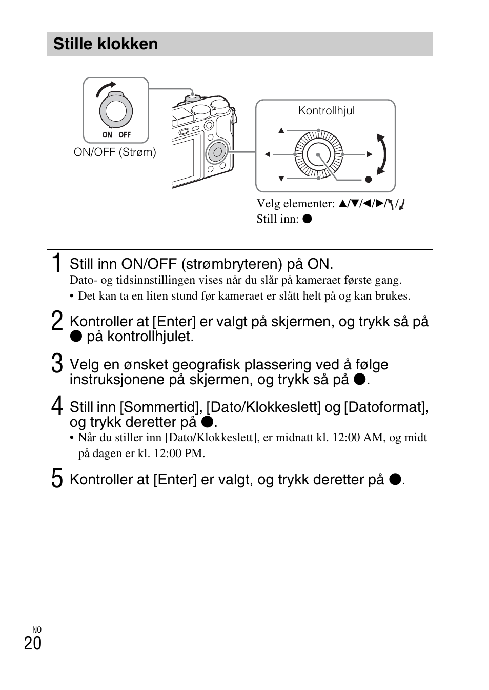 Stille klokken | Sony ILCE-6000L User Manual | Page 468 / 519