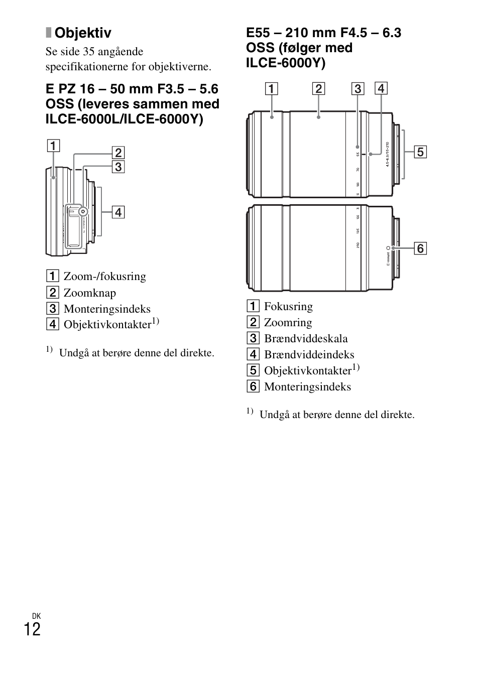 Xobjektiv | Sony ILCE-6000L User Manual | Page 494 / 519