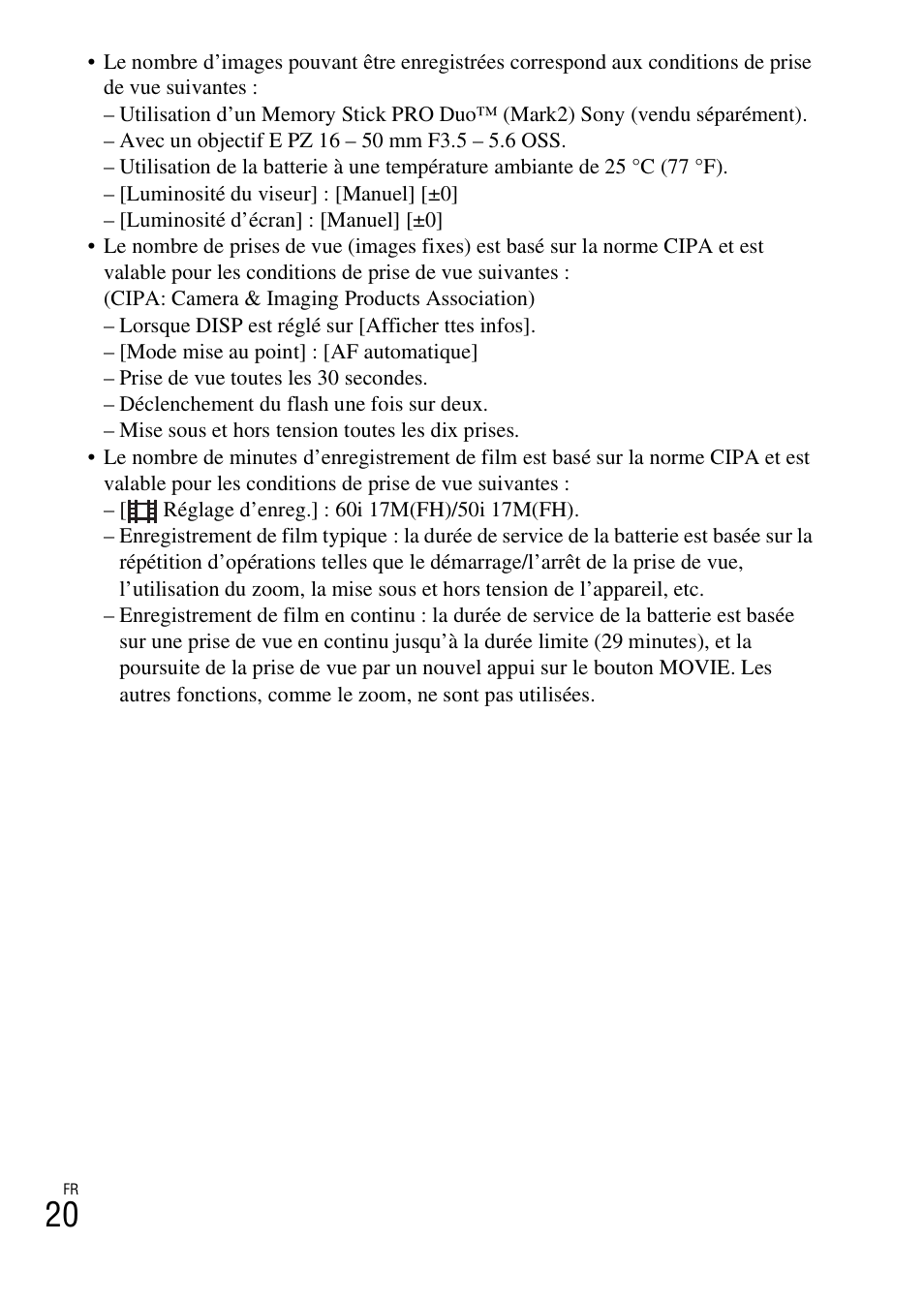 Sony ILCE-6000L User Manual | Page 56 / 519