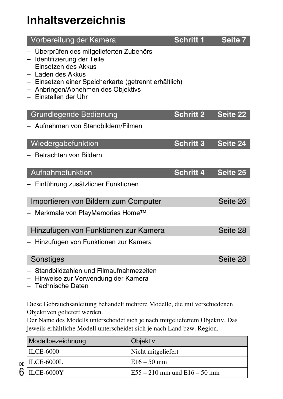 Sony ILCE-6000L User Manual | Page 82 / 519