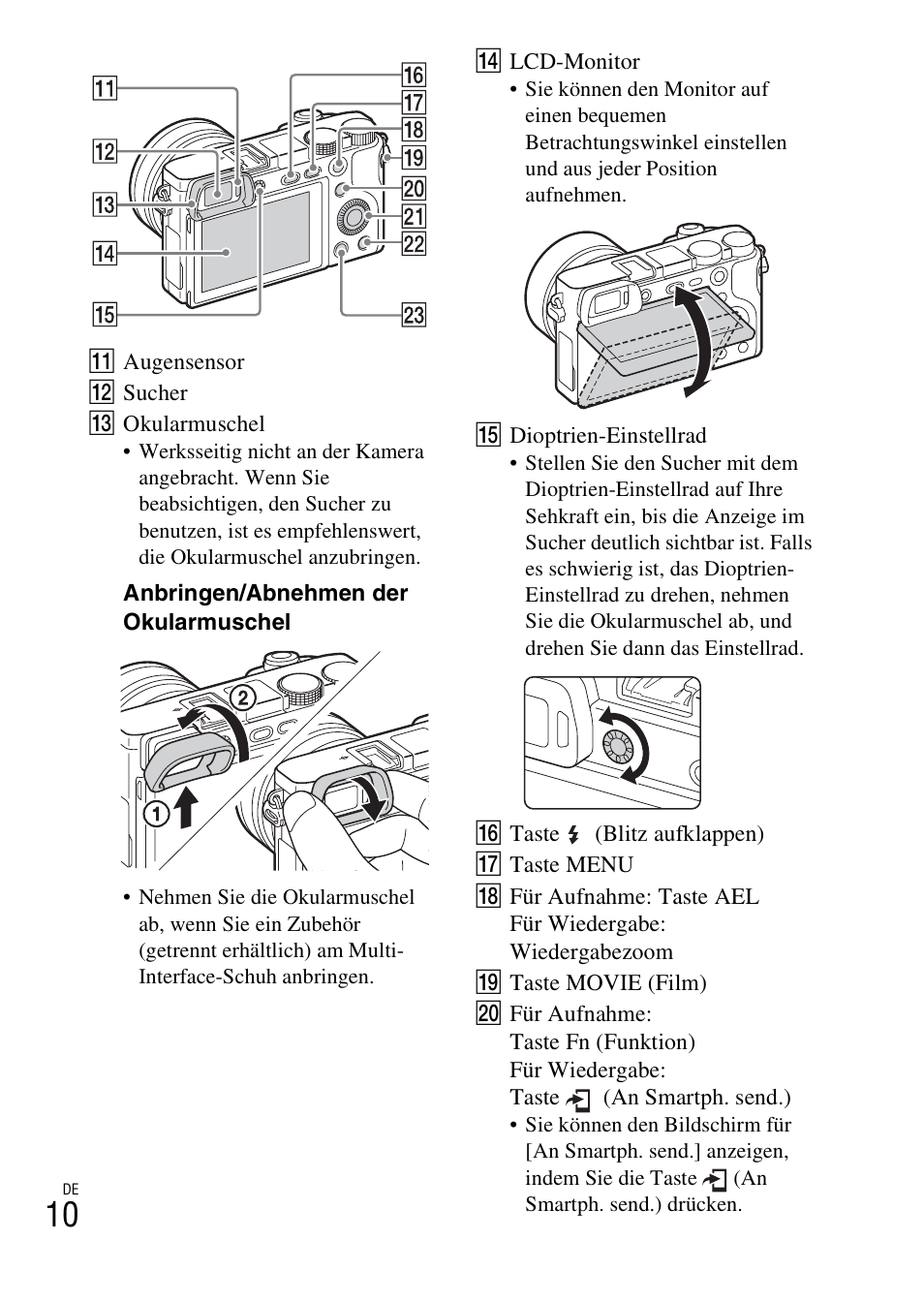 Sony ILCE-6000L User Manual | Page 86 / 519