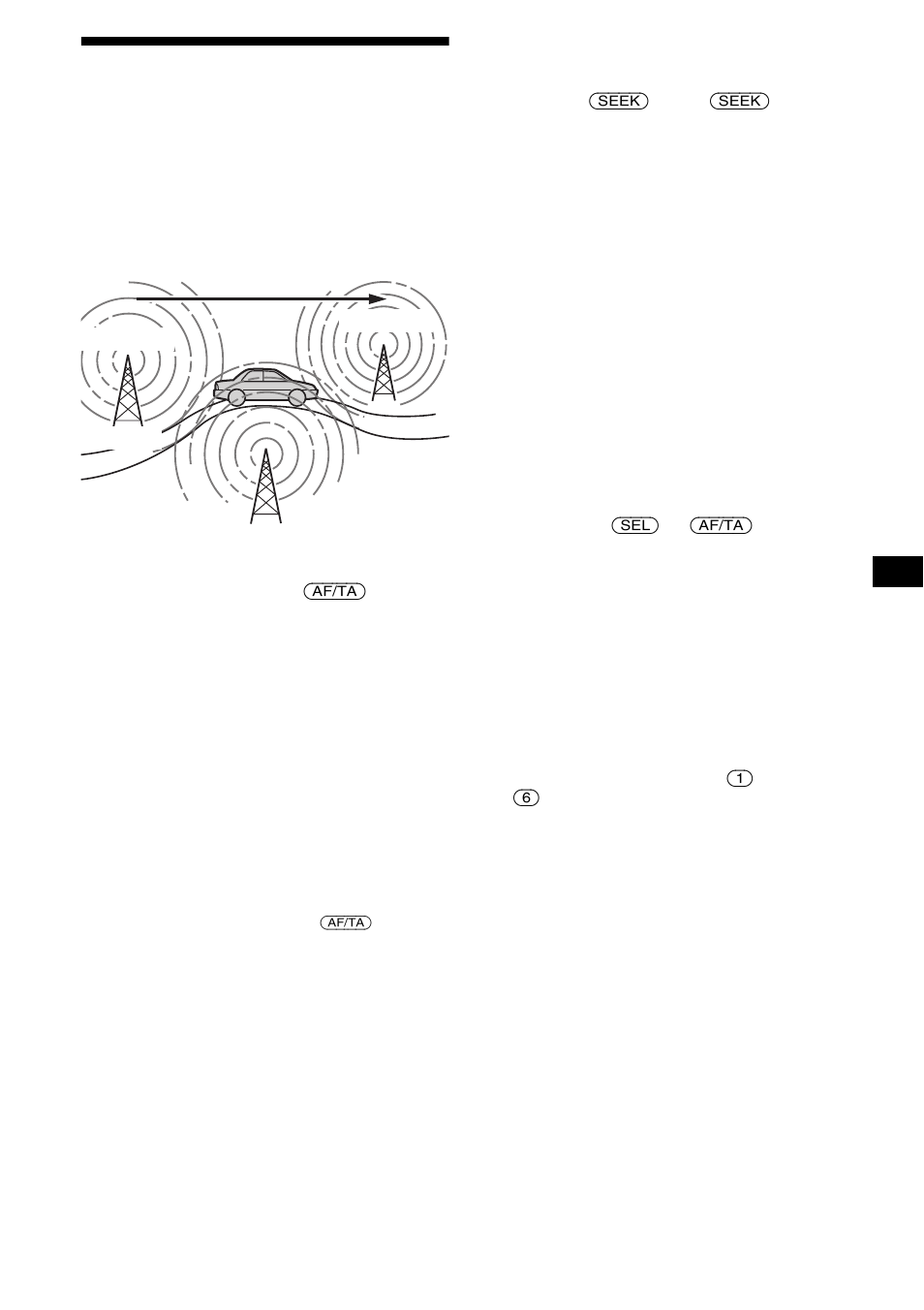 Af (alternatieve frequenties), Automatisch opnieuw afstemmen voor, Optimale ontvangst — af (alternatieve frequenties) | Sony MDX-F5800 User Manual | Page 139 / 156