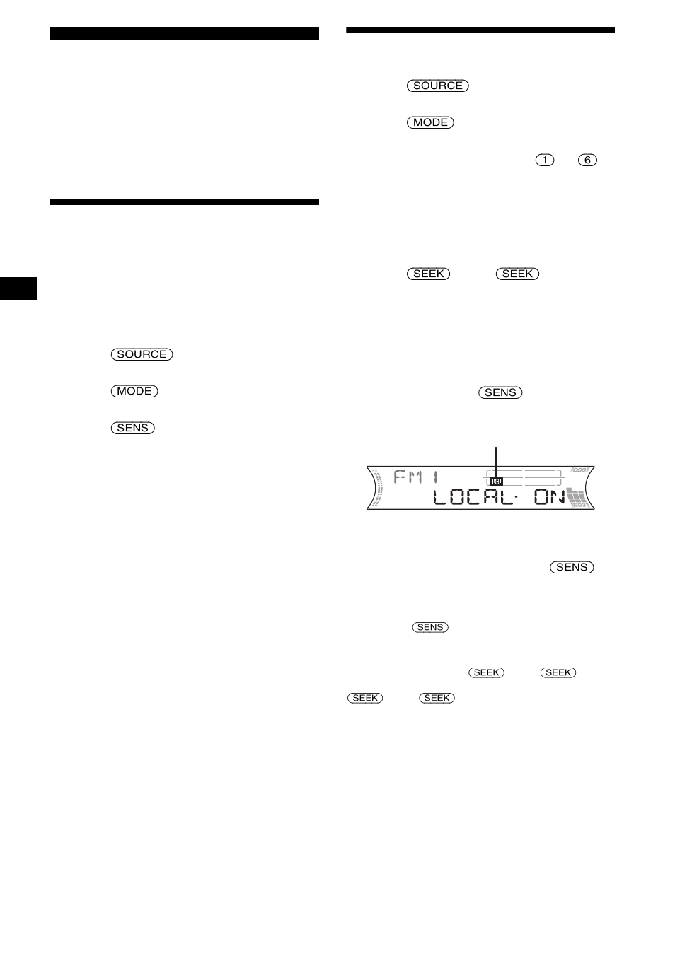 Radio, Storing stations automatically, Best tuning memory (btm) | Receiving the stored stations | Sony MDX-F5800 User Manual | Page 14 / 156