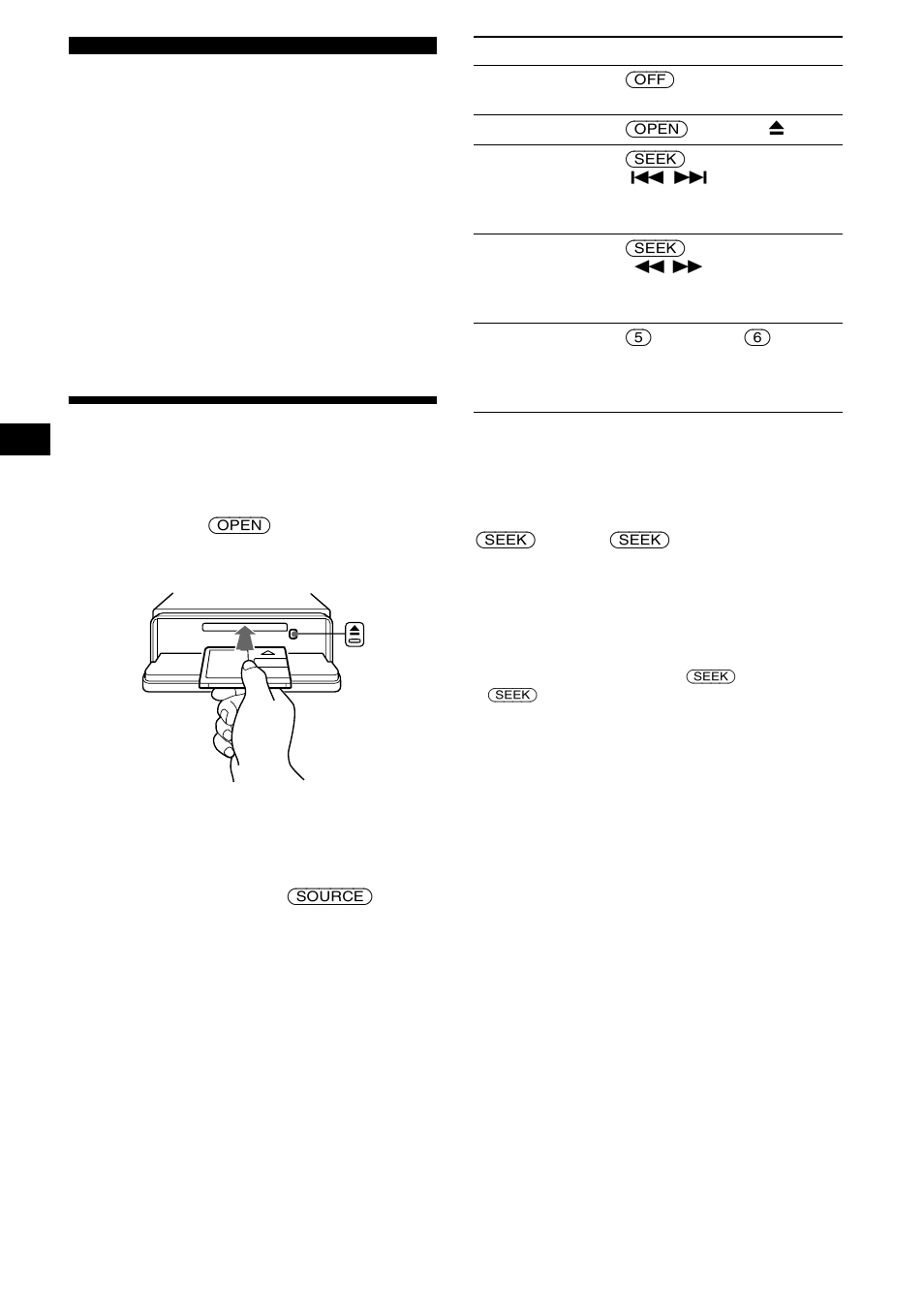 Md-player md/cd-gerät (gesondert erhältlich), Wiedergeben einer md | Sony MDX-F5800 User Manual | Page 38 / 156