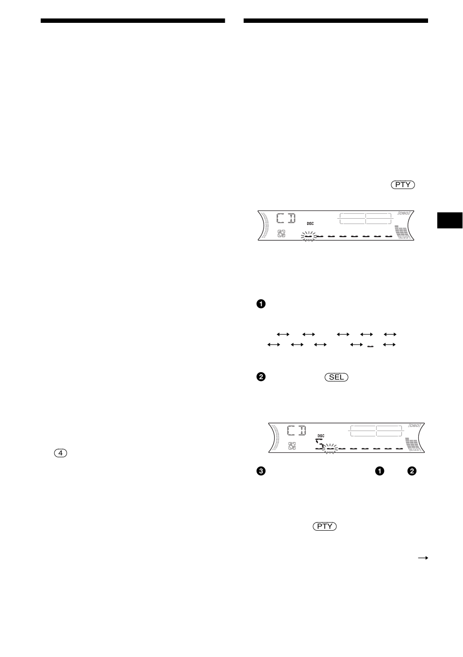 Shuffle play, Benennen einer cd, Wiedergeben von titeln in willkürlicher | Reihenfolge — shuffle play, Disc memo, Shuf 13 | Sony MDX-F5800 User Manual | Page 41 / 156