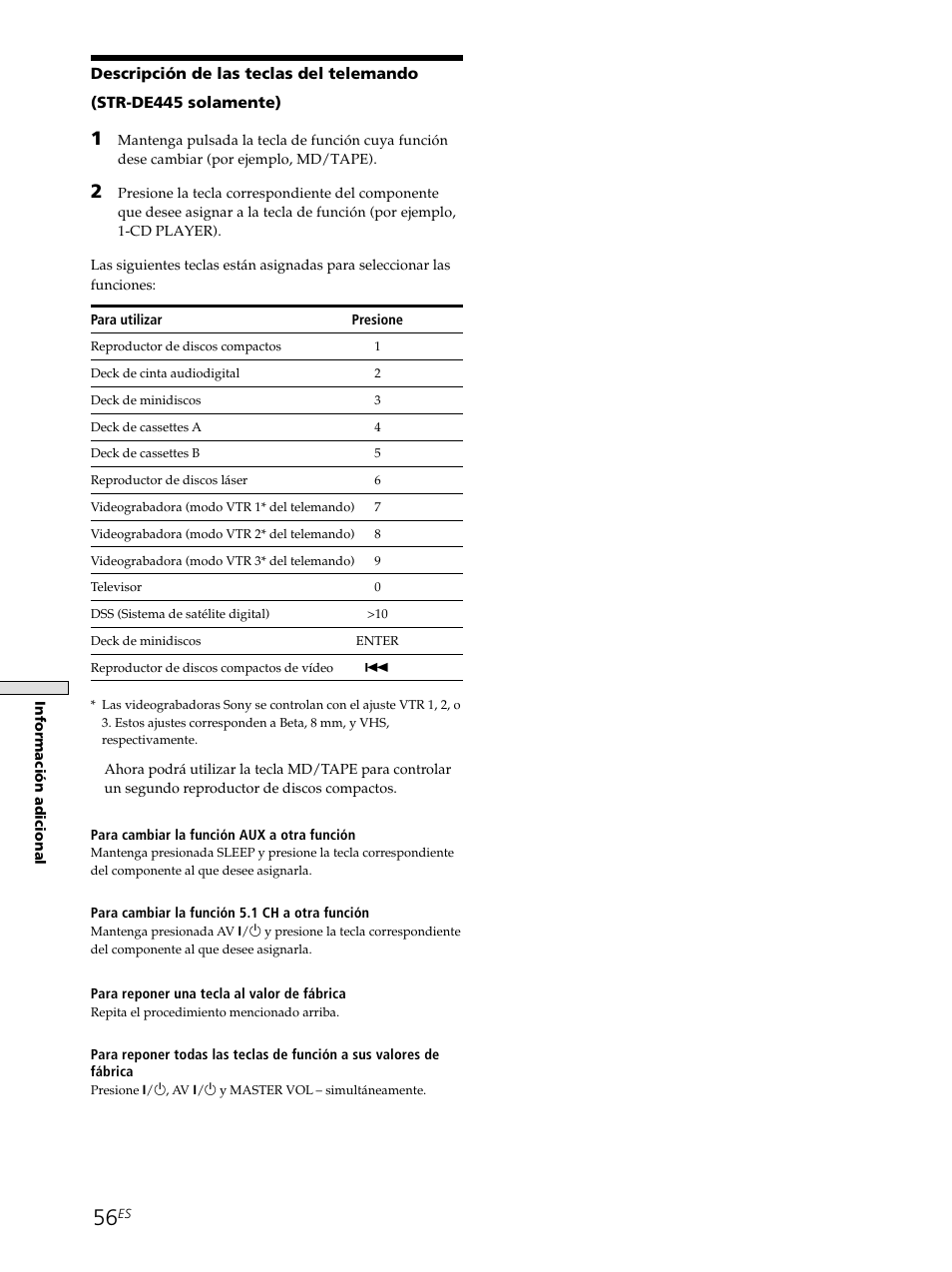 Sony STR-SE501 User Manual | Page 112 / 226