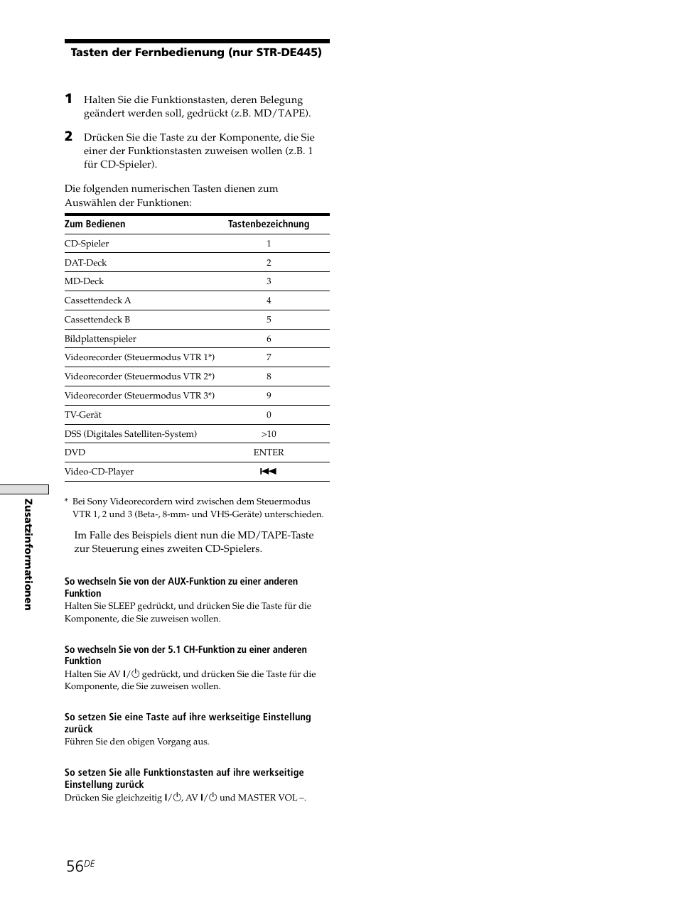 Sony STR-SE501 User Manual | Page 56 / 226