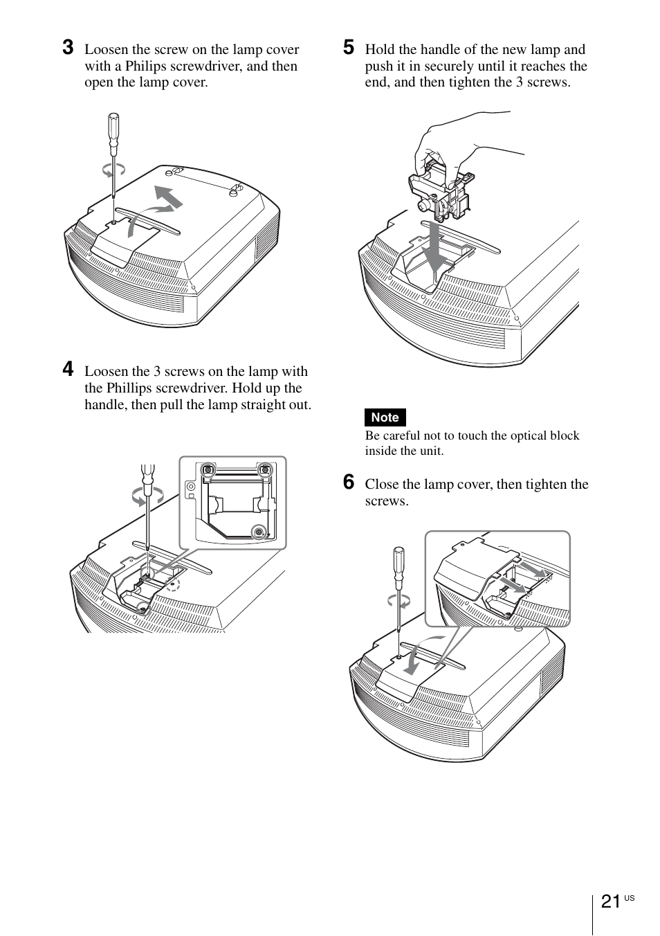Sony VPL-HW55ES User Manual | Page 21 / 134