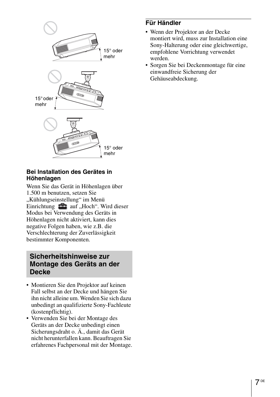 Sony VPL-HW55ES User Manual | Page 73 / 134