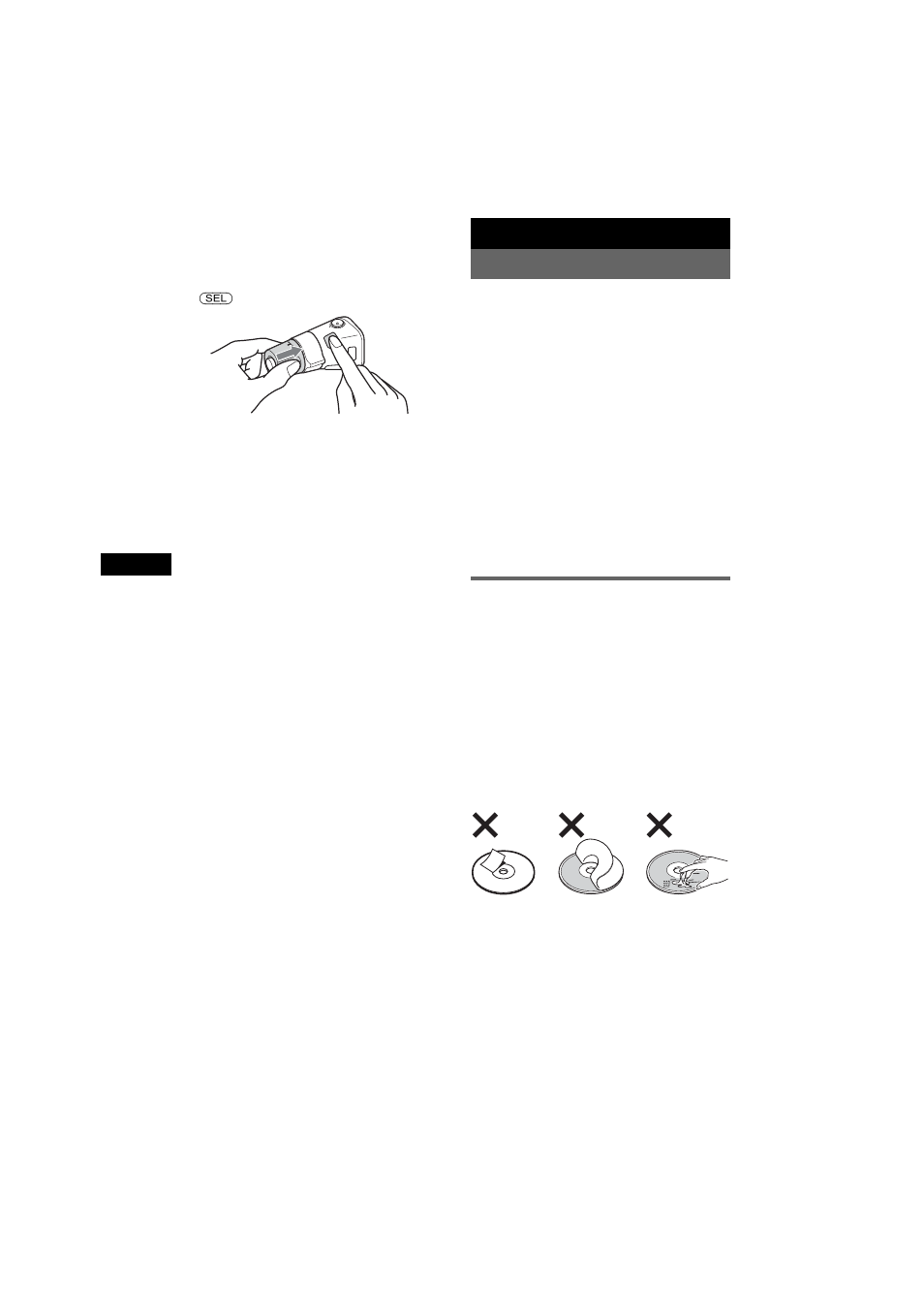 Informazioni aggiuntive, Precauzioni, Note sui dischi | Sony CDX-S2050V User Manual | Page 58 / 80