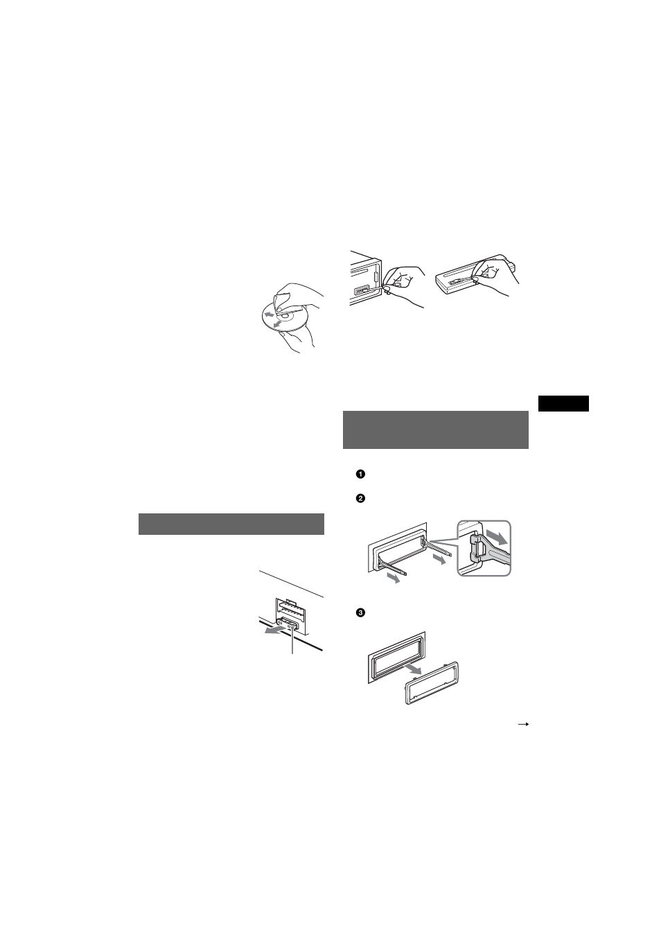 Manutenzione, Rimozione dell’apparecchio, Manutenzione rimozione dell’apparecchio | Sony CDX-S2050V User Manual | Page 59 / 80