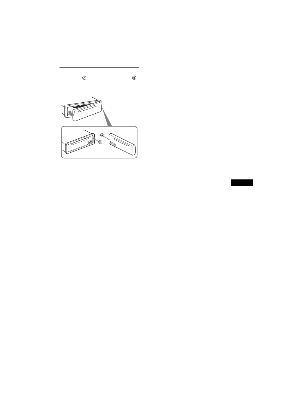 Het voorpaneel bevestigen | Sony CDX-S2050V User Manual | Page 67 / 80