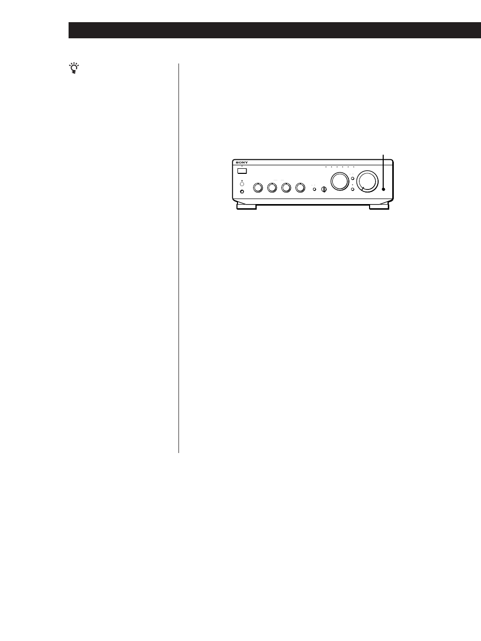 Grundlegender betrieb 8 | Sony TA-FE210 User Manual | Page 8 / 48