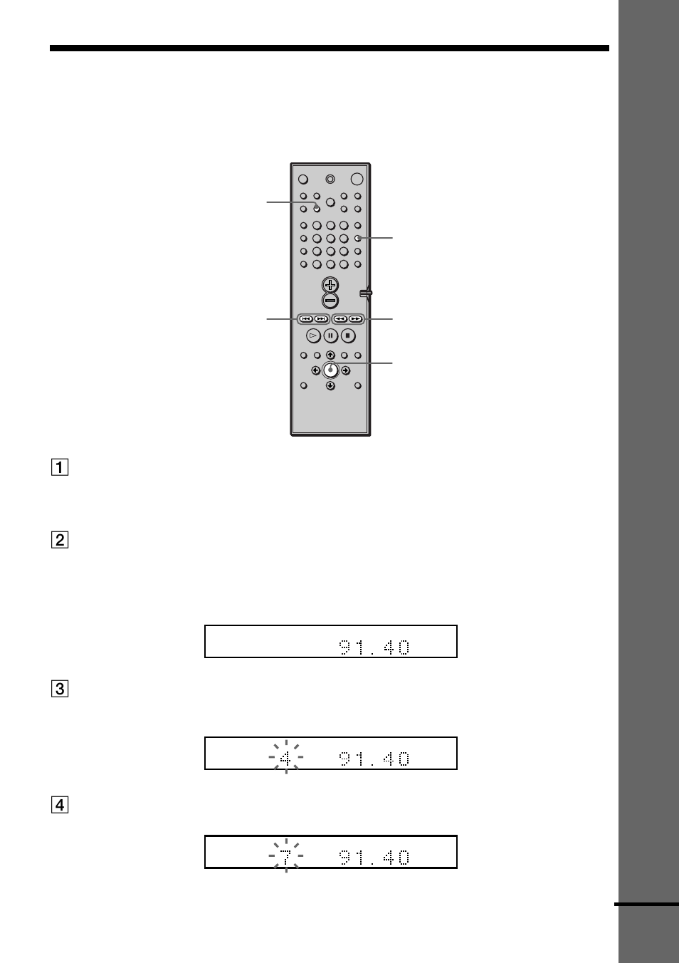 Procedimientos iniciales, Continúa | Sony DAV-C700 User Manual | Page 113 / 496