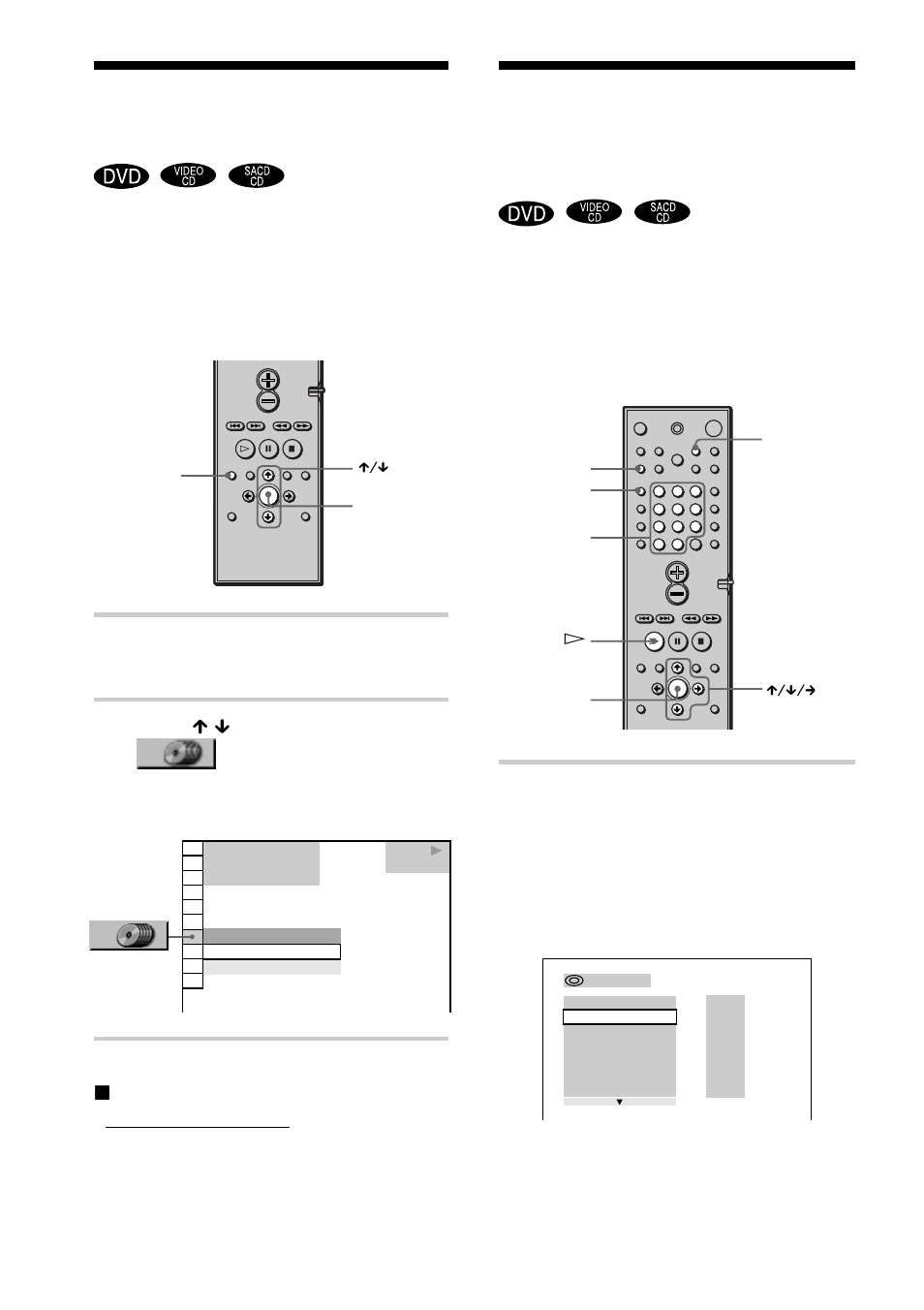 Creación de su propio programa, Selección del modo de discos, Reproducción de programa) | Un disco o todos), En el modo de parada, pulse dvd display | Sony DAV-C700 User Manual | Page 120 / 496