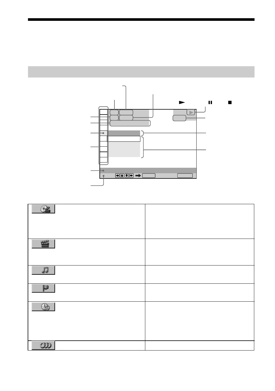 Bedieningsmenuweergave, Magic pad), Bedieningsmenu | Sony DAV-C700 User Manual | Page 180 / 496