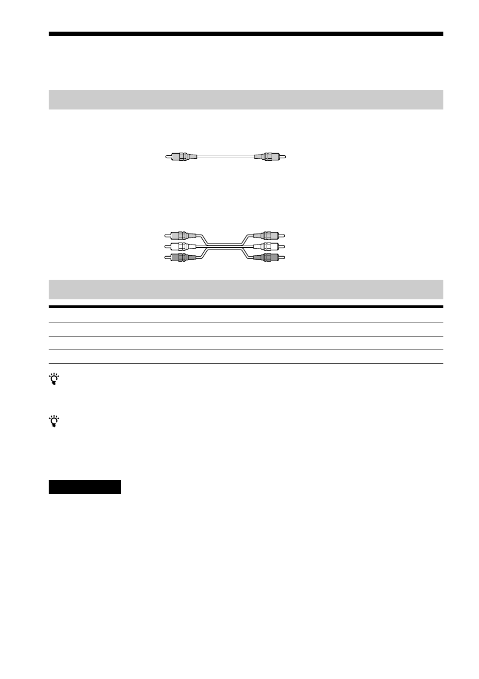 Stap 3: tv en videocomponenten aansluiten, Benodigde kabels, Aansluitingen voor videocomponenten | Sony DAV-C700 User Manual | Page 188 / 496