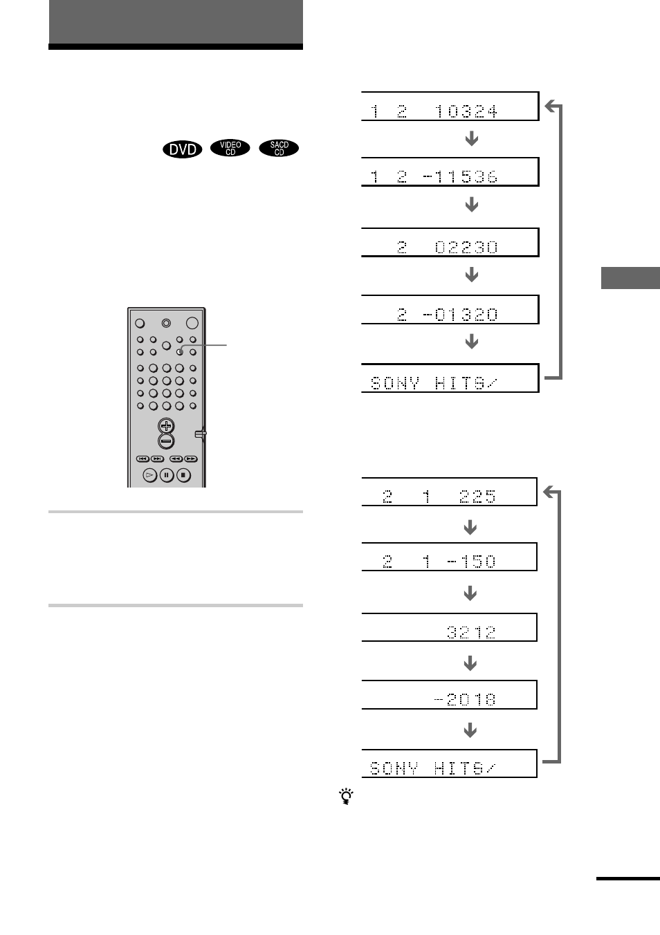 Disc-informatie controleren, Druk op time, Wordt vervolgd | Time | Sony DAV-C700 User Manual | Page 209 / 496