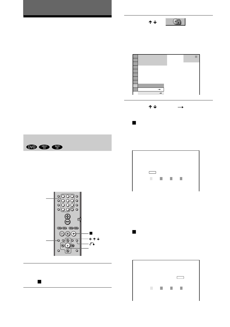 Discs vergrendelen, Eigen kinderbeveiliging, kinderbeveiliging), Eigen kinderbeveiliging | Sony DAV-C700 User Manual | Page 220 / 496