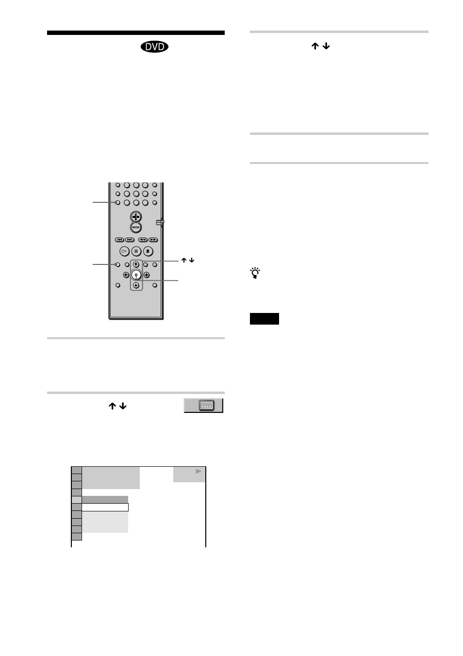 Visa textning, Tryck på dvd display under uppspelning, Tryck på x / x för att välja språk | Tryck på enter | Sony DAV-C700 User Manual | Page 300 / 496