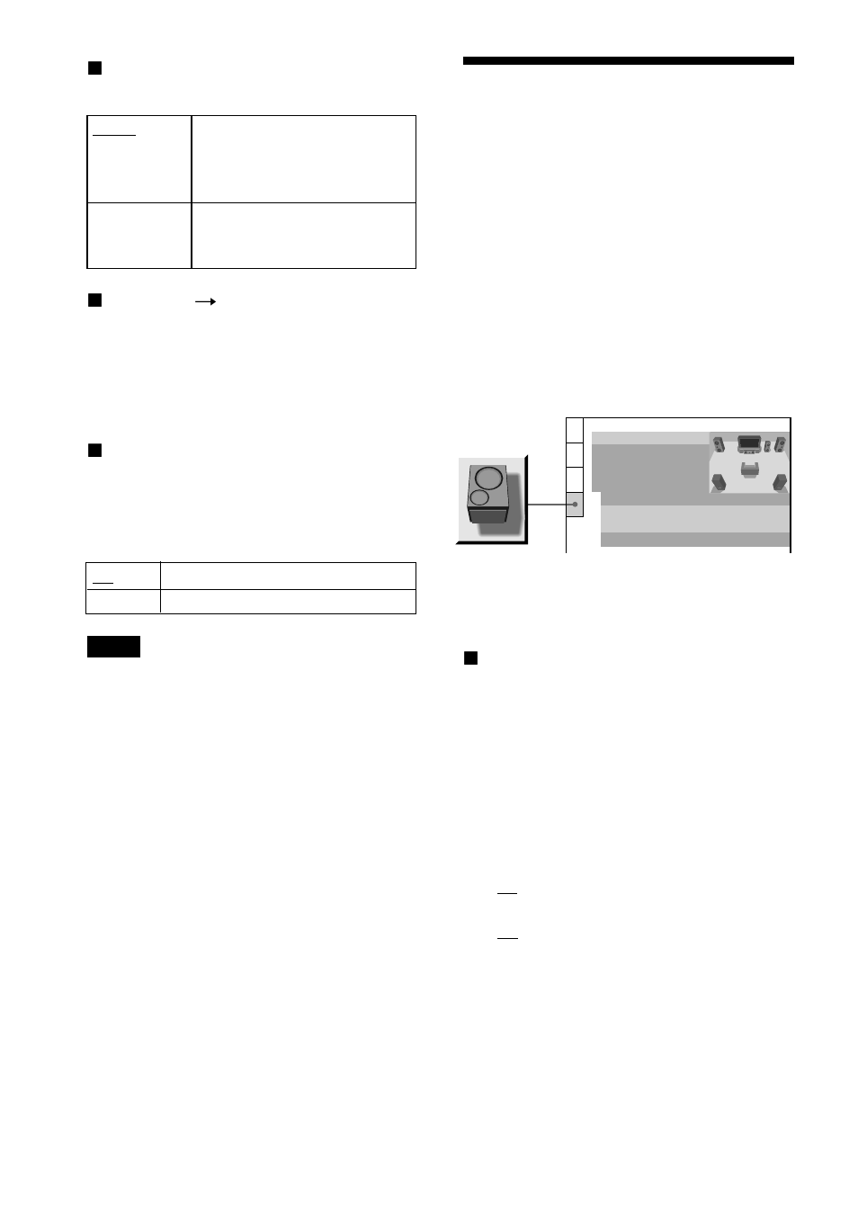 Inställningar för högtalarna, Högtalarinställn.) | Sony DAV-C700 User Manual | Page 316 / 496