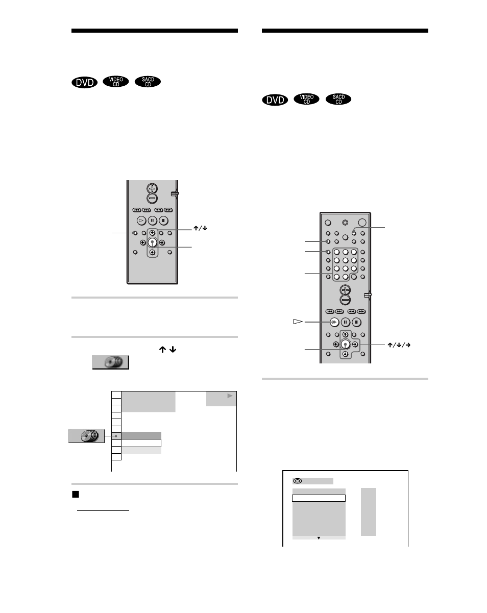 Zusammenstellen eines eigenen programms, Auswählen des cd/dvd- modus, Programmwiedergabe) | Eine disc oder alle discs), Drücken sie im stopmodus dvd display | Sony DAV-C700 User Manual | Page 36 / 496