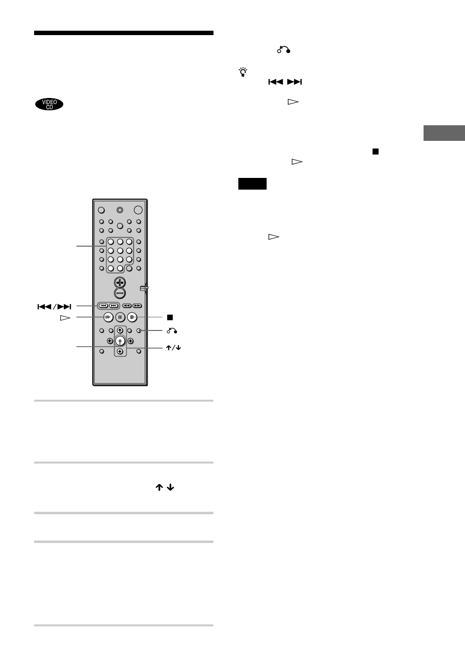 Riproduzione di video cd con le funzioni pbc, Riproduzione di dischi, Riproduzione pbc) | Premere enter | Sony DAV-C700 User Manual | Page 365 / 496