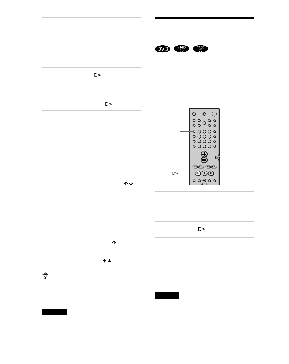 Wiedergabe in willkürlicher reihenfolge | Sony DAV-C700 User Manual | Page 38 / 496