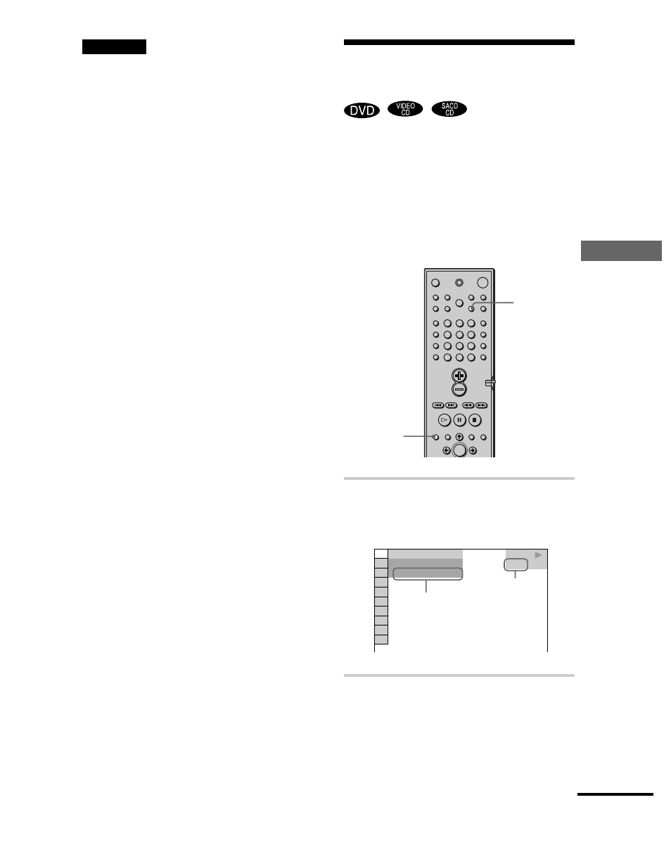 Anzeigen der spieldauer und der restspieldauer, Anzeigen von informationen zur cd/dvd, Drücken sie während der wiedergabe dvd display | Sony DAV-C700 User Manual | Page 45 / 496