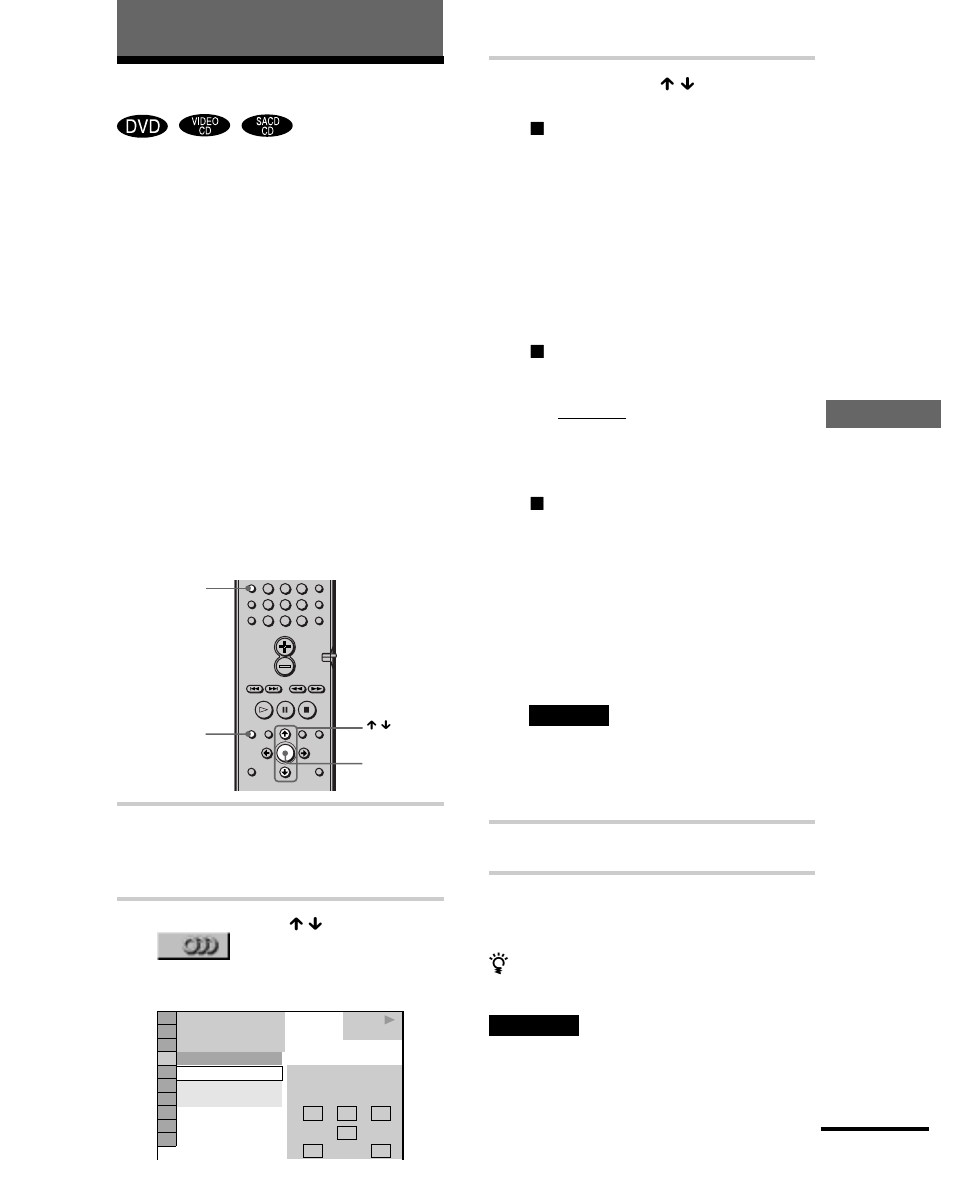 Wechseln der tonspur | Sony DAV-C700 User Manual | Page 47 / 496