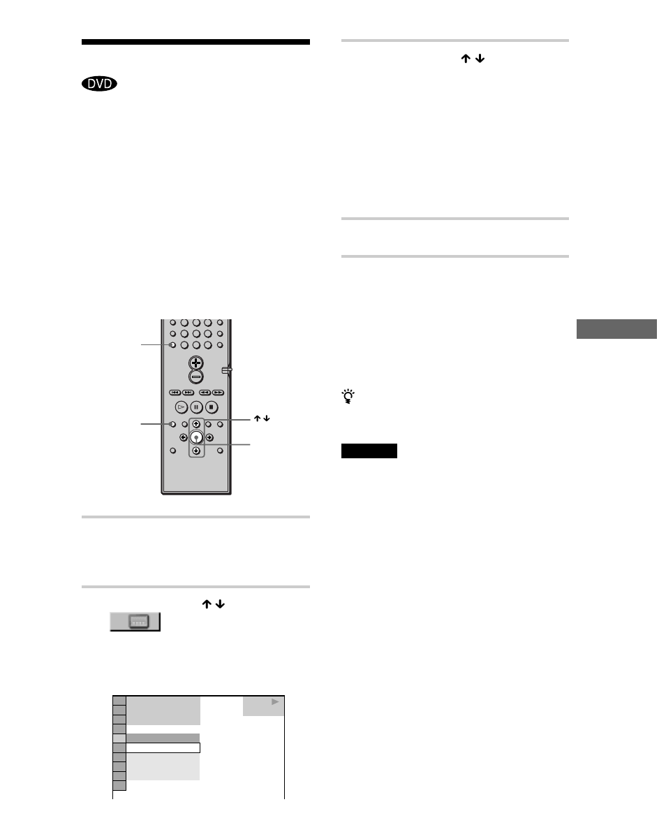 Anzeigen der untertitel | Sony DAV-C700 User Manual | Page 53 / 496