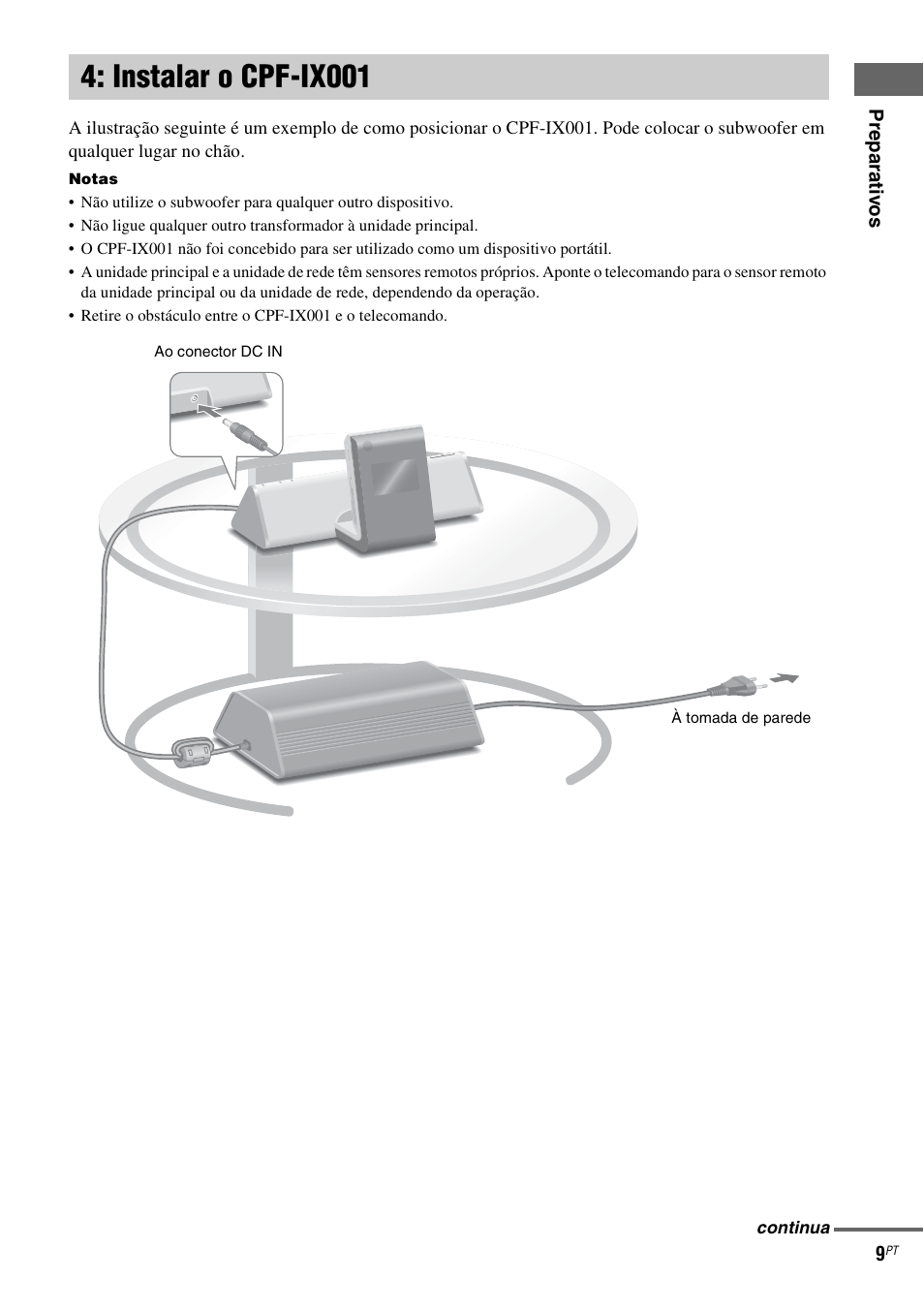 Instalar o cpf-ix001 | Sony CPF-IX001 User Manual | Page 353 / 379