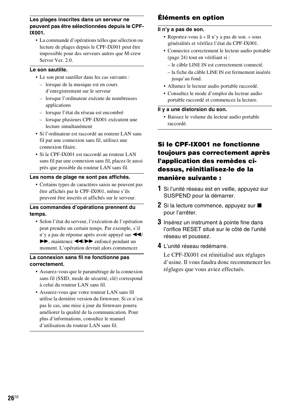 Sony CPF-IX001 User Manual | Page 62 / 379